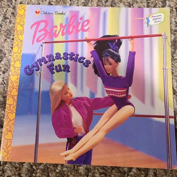Barbie Gymnastic Fun Golden Book (first edition) Children's Book Vintage - Picture 1 of 3